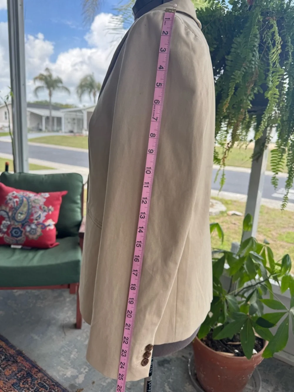 J. Crew Khaki Single-Button Blazer - Picture 7 of 11